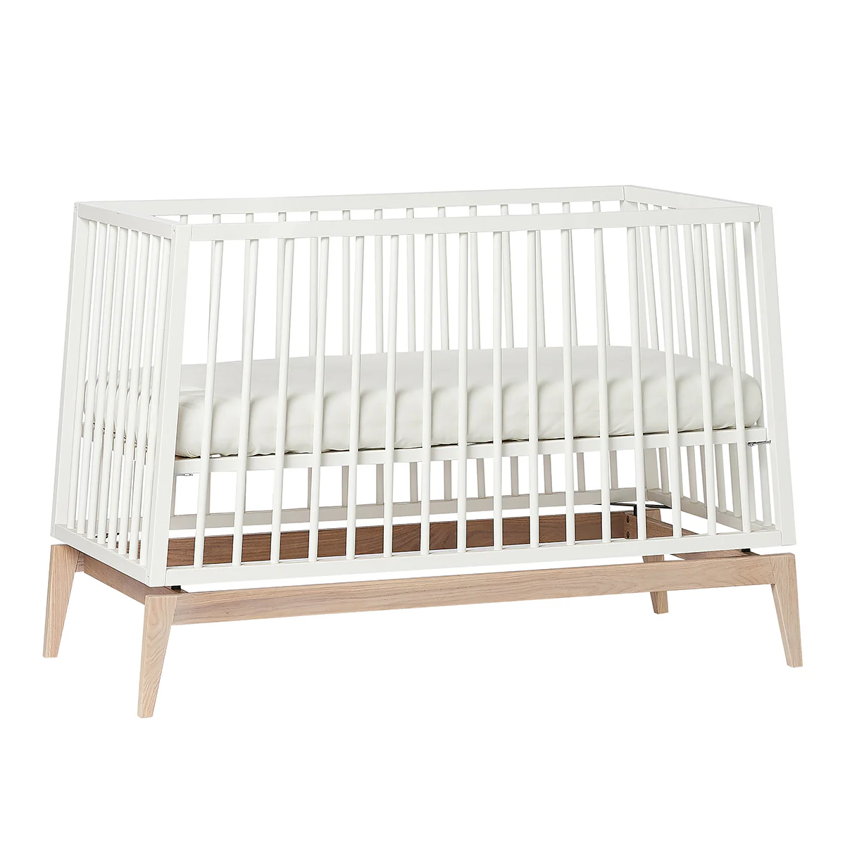 Luna™ Babybett 120x60cm, white/oak - Image 14