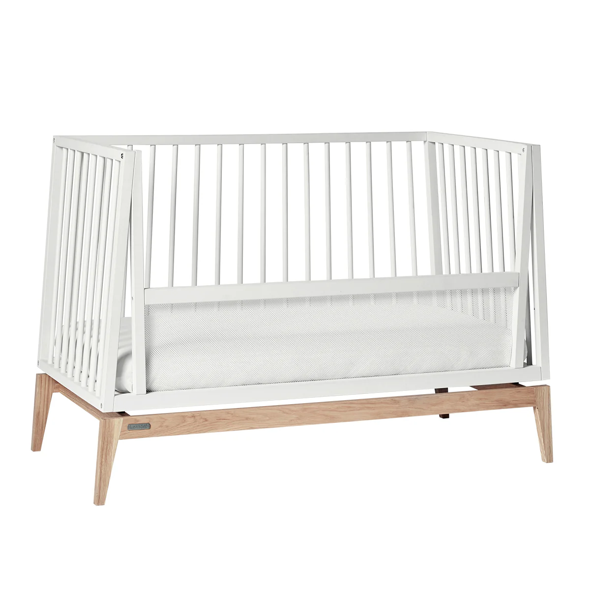 Luna™ Babybett 120x60cm, white/oak - Image 16