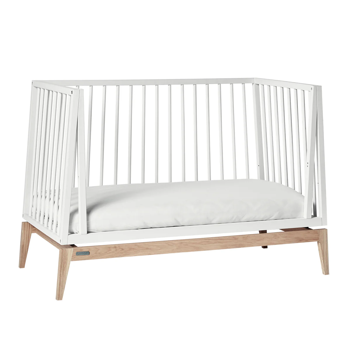 Luna™ Babybett 120x60cm, white/oak - Image 17