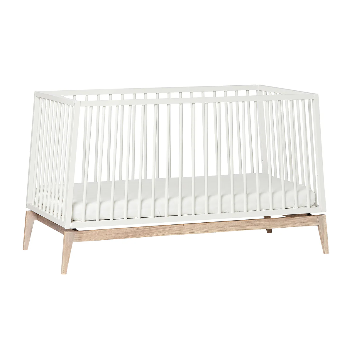 Luna™ Babybett 140x70cm, white/oak - Image 3