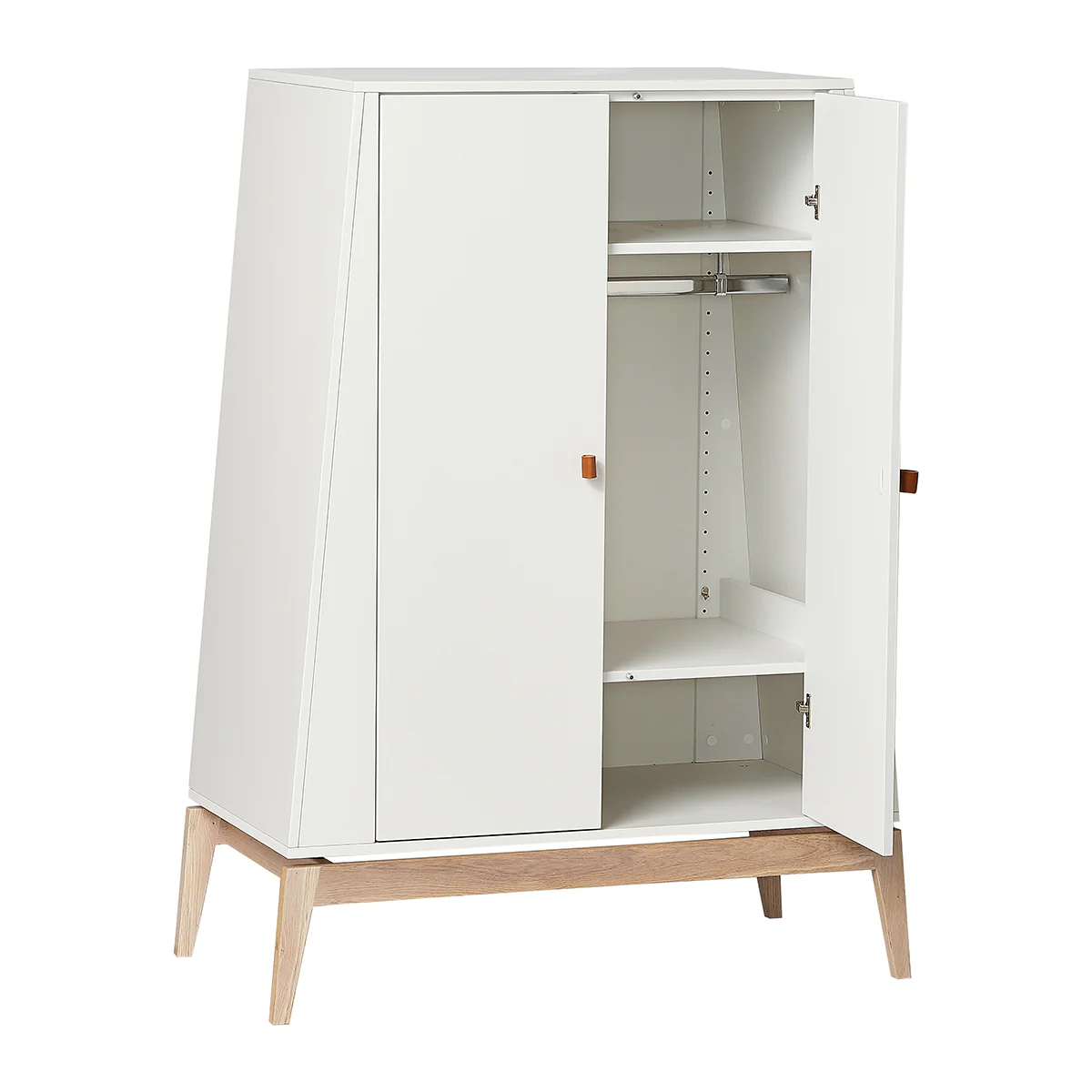 Luna™ Kleiderschrank klein, white/oak - Image 7