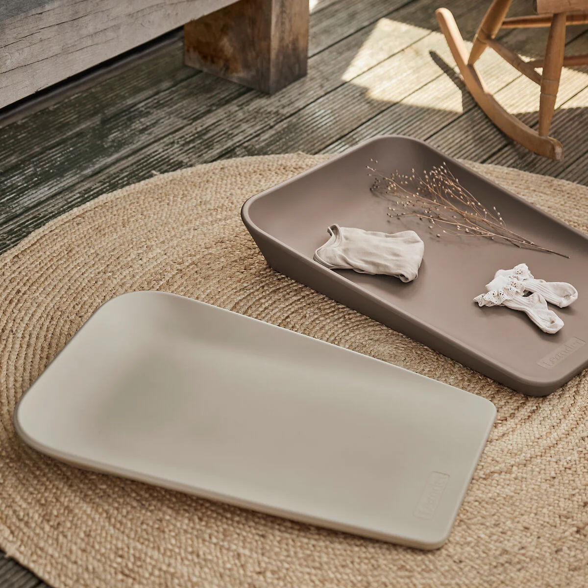 Leander Matty™ Mini Wickelauflage - Cappuccino - Image 17