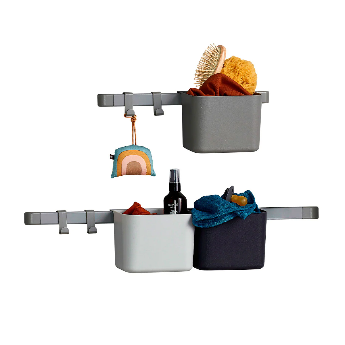 Organizer, 3 Stück, 1 lange, 1 kurze Schiene - Image 8